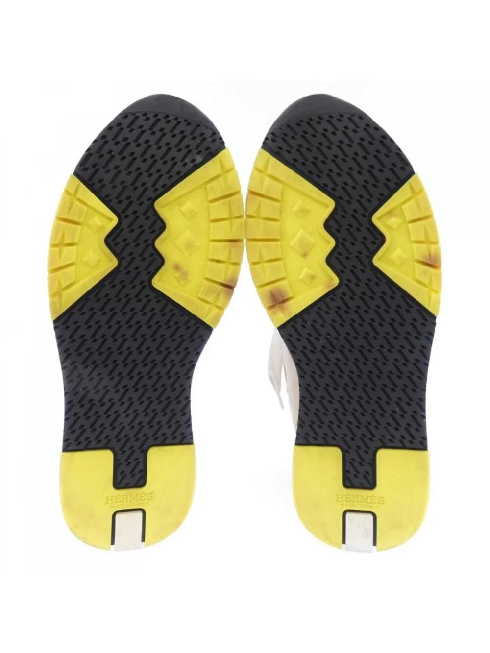 Hermes Stadium Sneakers Gray